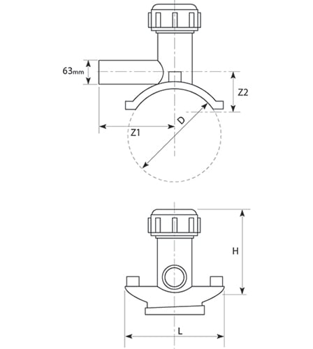 Tapping Saddles 63mm