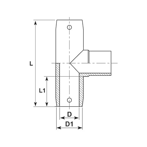 Electrofusion Equal Tees