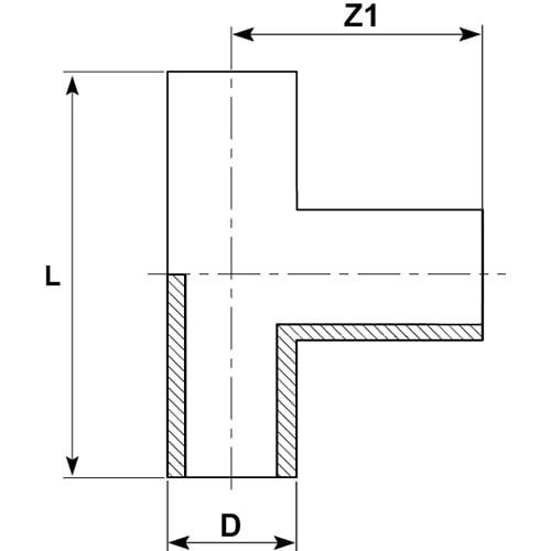 Fabricated Equal Tees