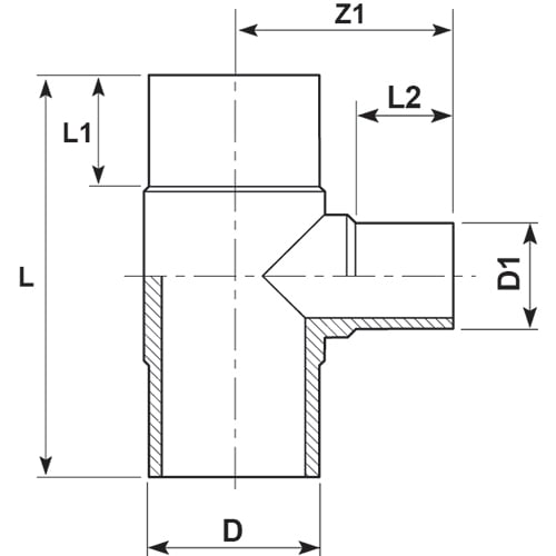 Moulded Reducing Tees