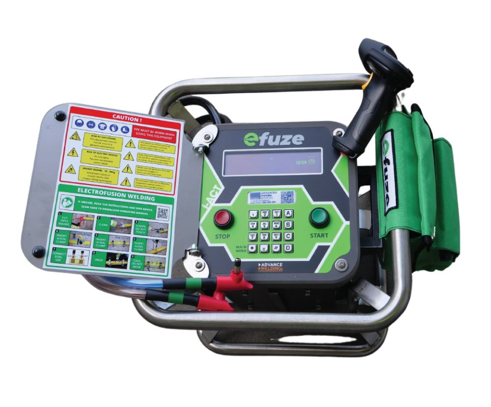 Efuze Heavy Duty Battery Powered Electrofusion Welder