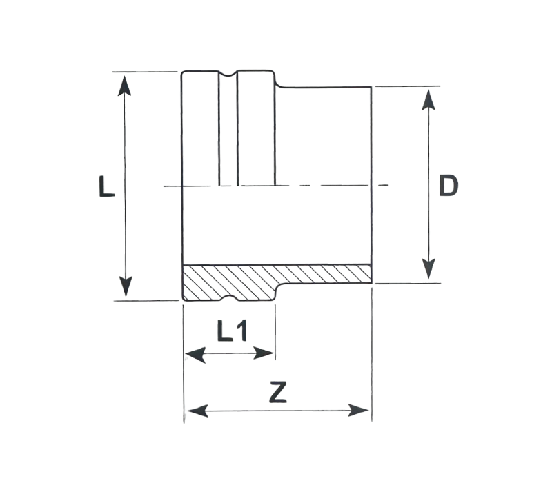 Buttweld Shouldered Ends